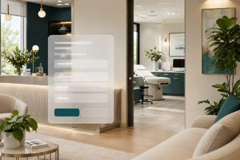Vizual premium pentru site de clinică privată cu programări și încredere medicală